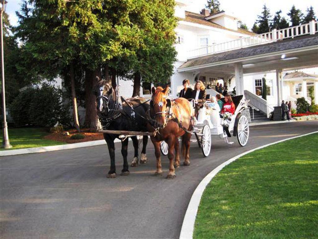 Crown Mansion Boutique Hotel & Villas Qualicum Beach Eksteriør bilde